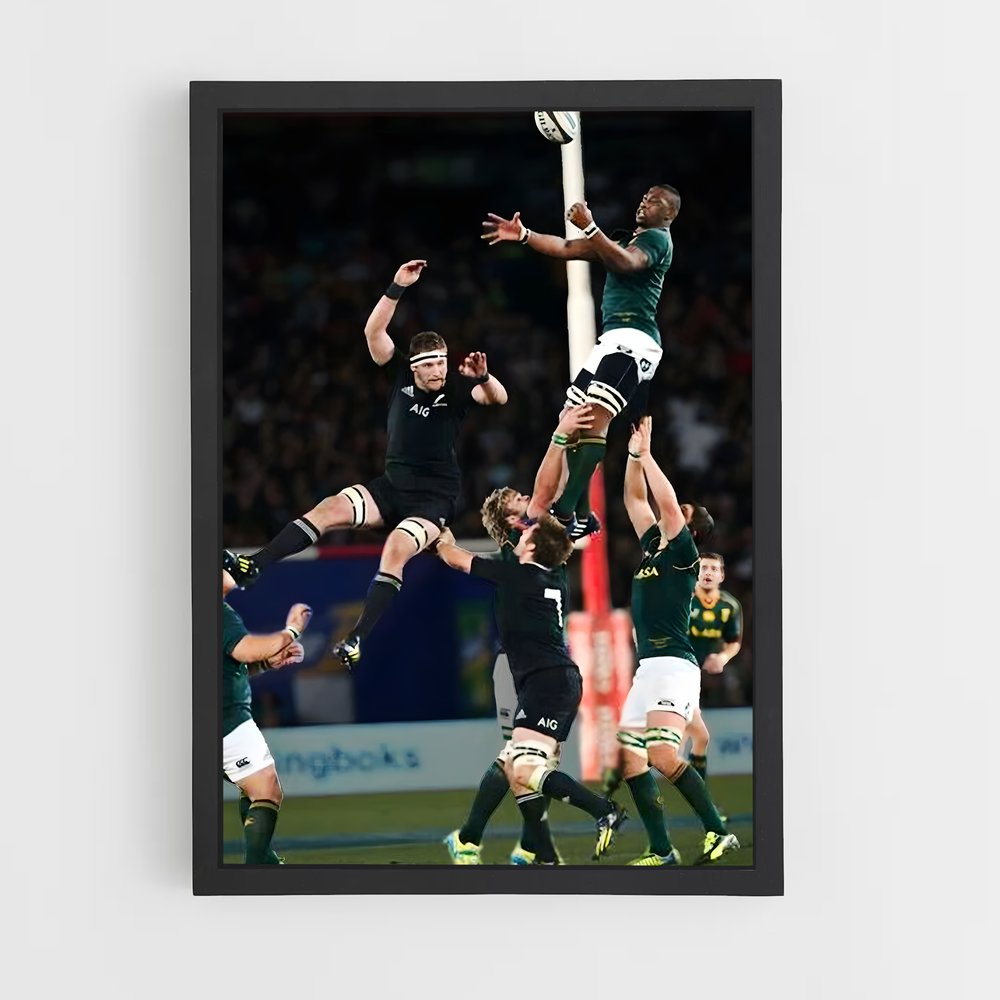 Poster L'Envol de Siya – affiche Rugby (vue 2)